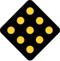 Object Marker road sign (MUTCD OM1-2)