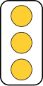 Vertical Culvert Marker road sign (MUTCD OM2-1V)