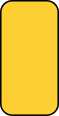 Vertical Culvert Marker road sign (MUTCD OM2-2V)