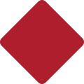 End Of Road Marker road sign (MUTCD OM4-3)