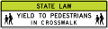 [b] road sign (MUTCD R1-9b)