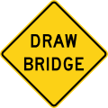 ahead road sign (MUTCD W3-6)