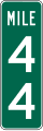 Reference location (2 digit) road sign (MUTCD D10-2)